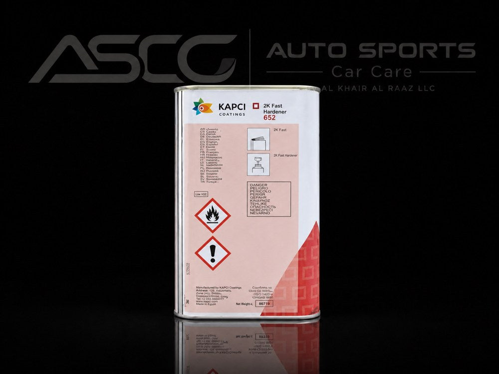KAPCI 2K Fast Hardener 652 – KAPCI Coatings | AUTO SPORTS CAR CARE