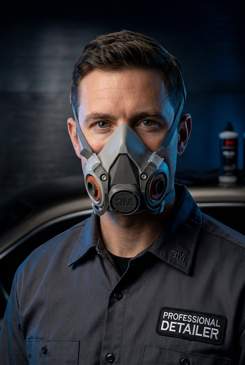 Official 3M Half Facepiece Reusable Respirator 6200 medium product photo