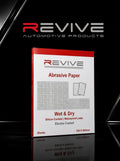 Revive Sanding Paper Wet & Dry Abrasives Sheet P80 – REVIVE - AUTO SPORTS CAR CARE