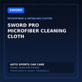 SWORD PRO MICROFIBER CLEANING CLOTH – SWORD Microfiber & Detailing Cloths – AUTO SPORTS CAR CARE, Sharjah UAE (catalogue image)