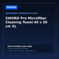SWORD Pro Microfiber Cleaning Towel 40 x 50 cm XL – SWORD Microfiber & Detailing Cloths – AUTO SPORTS CAR CARE, Sharjah UAE (catalogue image)