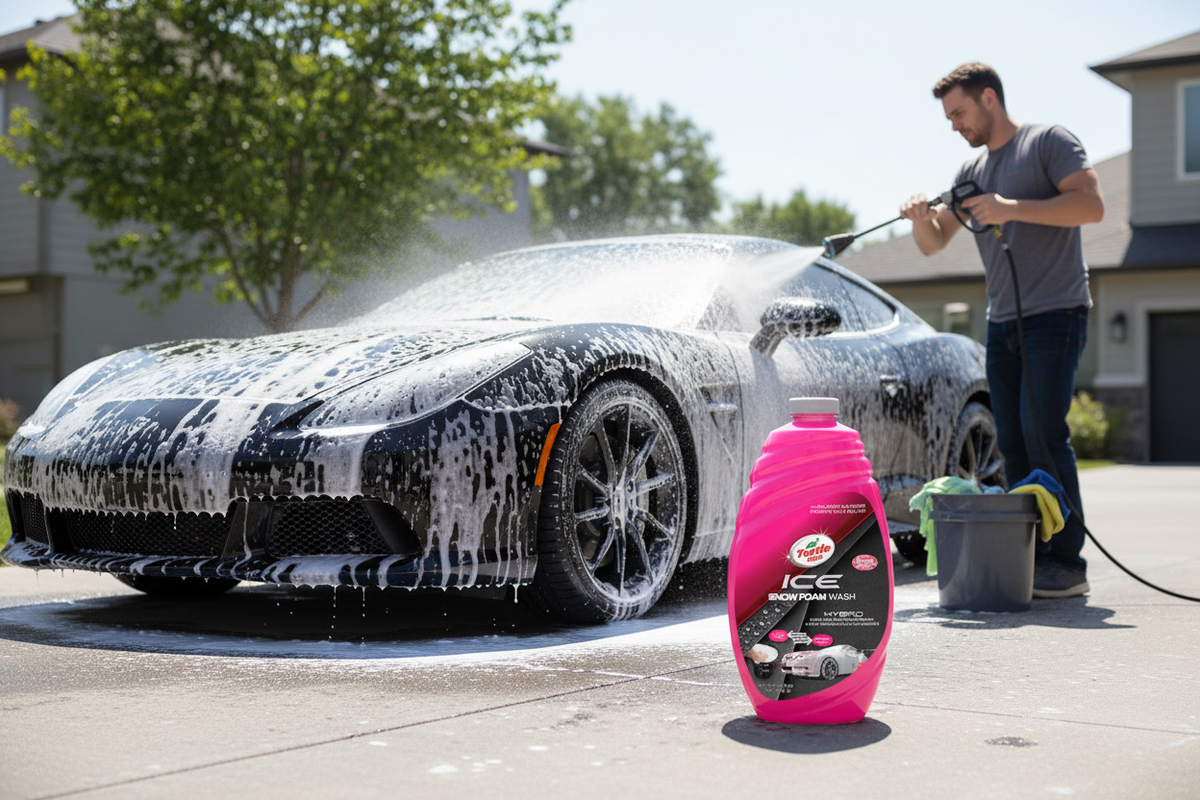 Turtle Wax ICE Snow Foam Wash 1.42 L – Turtle Wax | AUTO SPORTS CAR CARE (view 4)