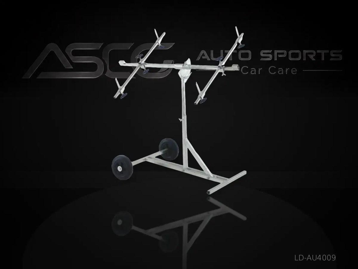 Mobile Cross-Arm Automotive Painting Stand - LD-AU4009 - AUTO SPORTS CAR CARE