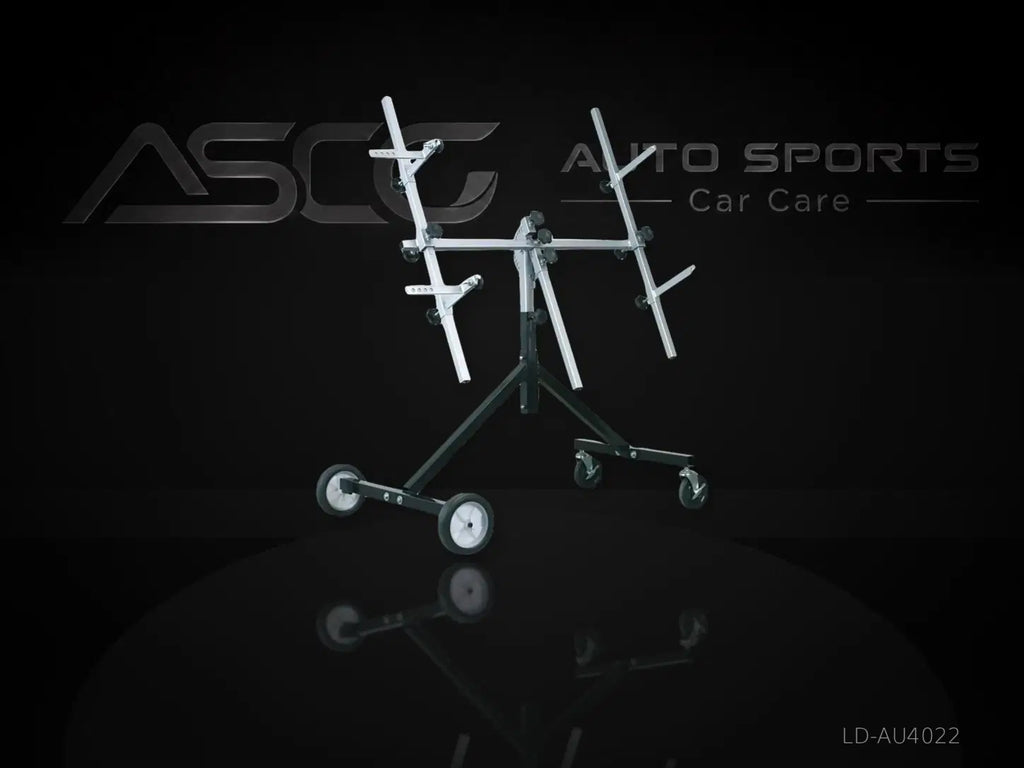 Mobile Multi-Arm Automotive Panel Stand - LD-AU4022 - AUTO SPORTS CAR CARE