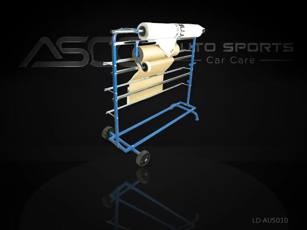 Mobile Masking Paper Roll Stand - LD-AU5010 - AUTO SPORTS CAR CARE