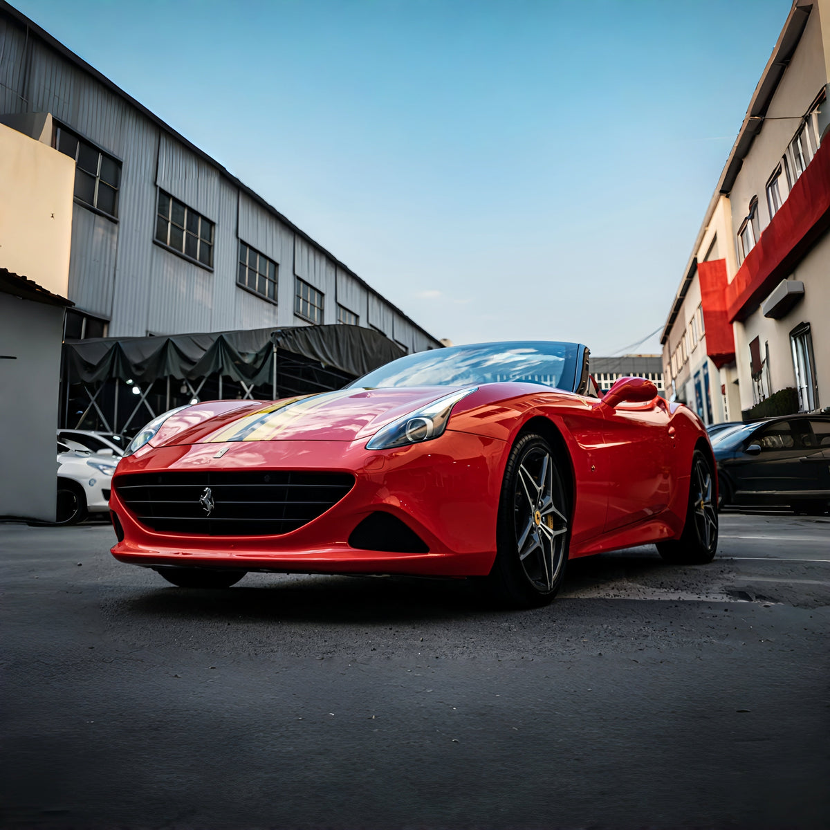 NEOPPF 1004 Ferrari Red front vehicle showcase