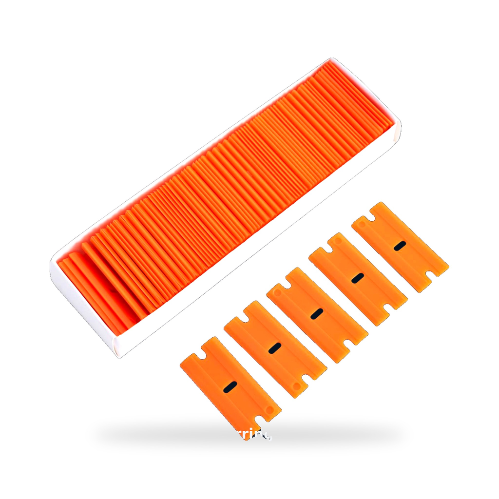 Auto Sport 100-Piece Non-Marring Plastic Razor Blade Set – Auto Sport | AUTO SPORTS CAR CARE (view 2)