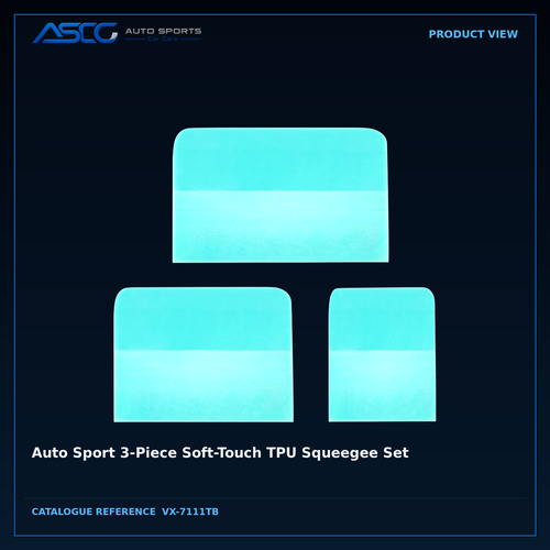 Auto Sport 3-Piece Soft-Touch TPU Squeegee Set – Auto Sport | AUTO SPORTS CAR CARE (view 2)
