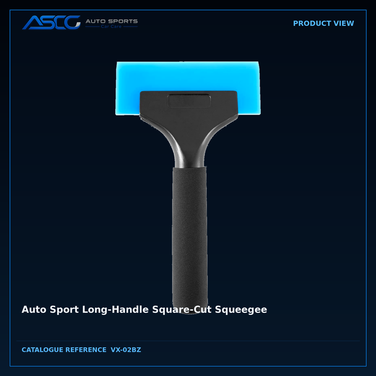 Auto Sport Long-Handle Square-Cut Squeegee – Auto Sport | AUTO SPORTS CAR CARE (view 2)