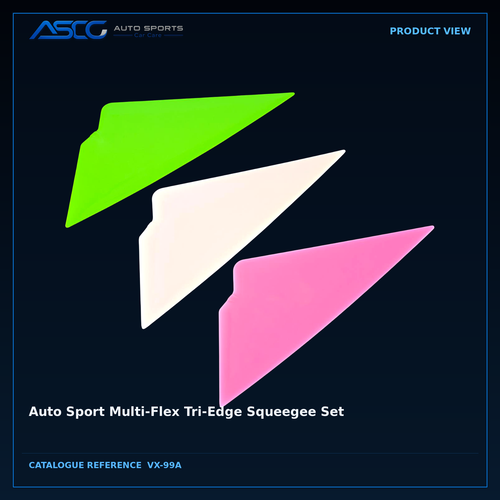 Auto Sport Multi-Flex Tri-Edge Squeegee Set – Auto Sport | AUTO SPORTS CAR CARE (view 2)