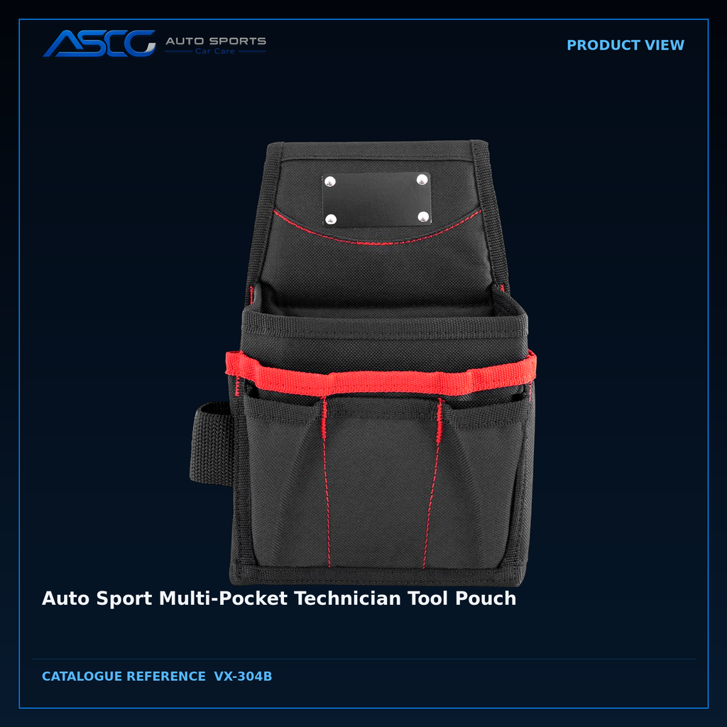Auto Sport Multi-Pocket Technician Tool Pouch – Auto Sport | AUTO SPORTS CAR CARE (view 2)