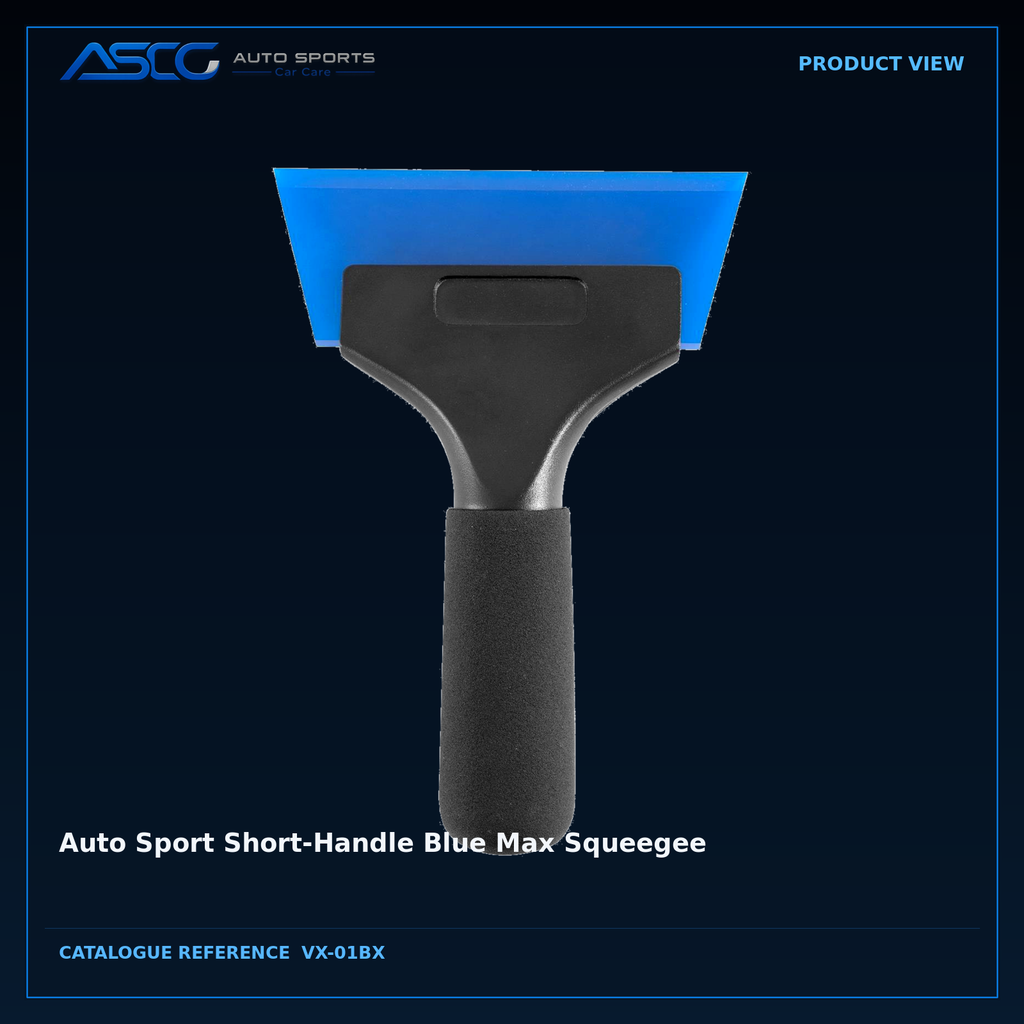 Auto Sport Short-Handle Blue Max Squeegee – Auto Sport | AUTO SPORTS CAR CARE (view 2)