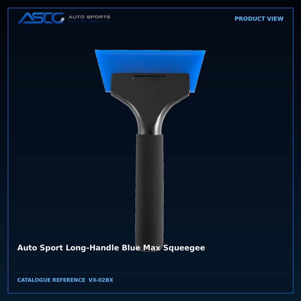 Auto Sport Long-Handle Blue Max Squeegee – Auto Sport | AUTO SPORTS CAR CARE (view 2)