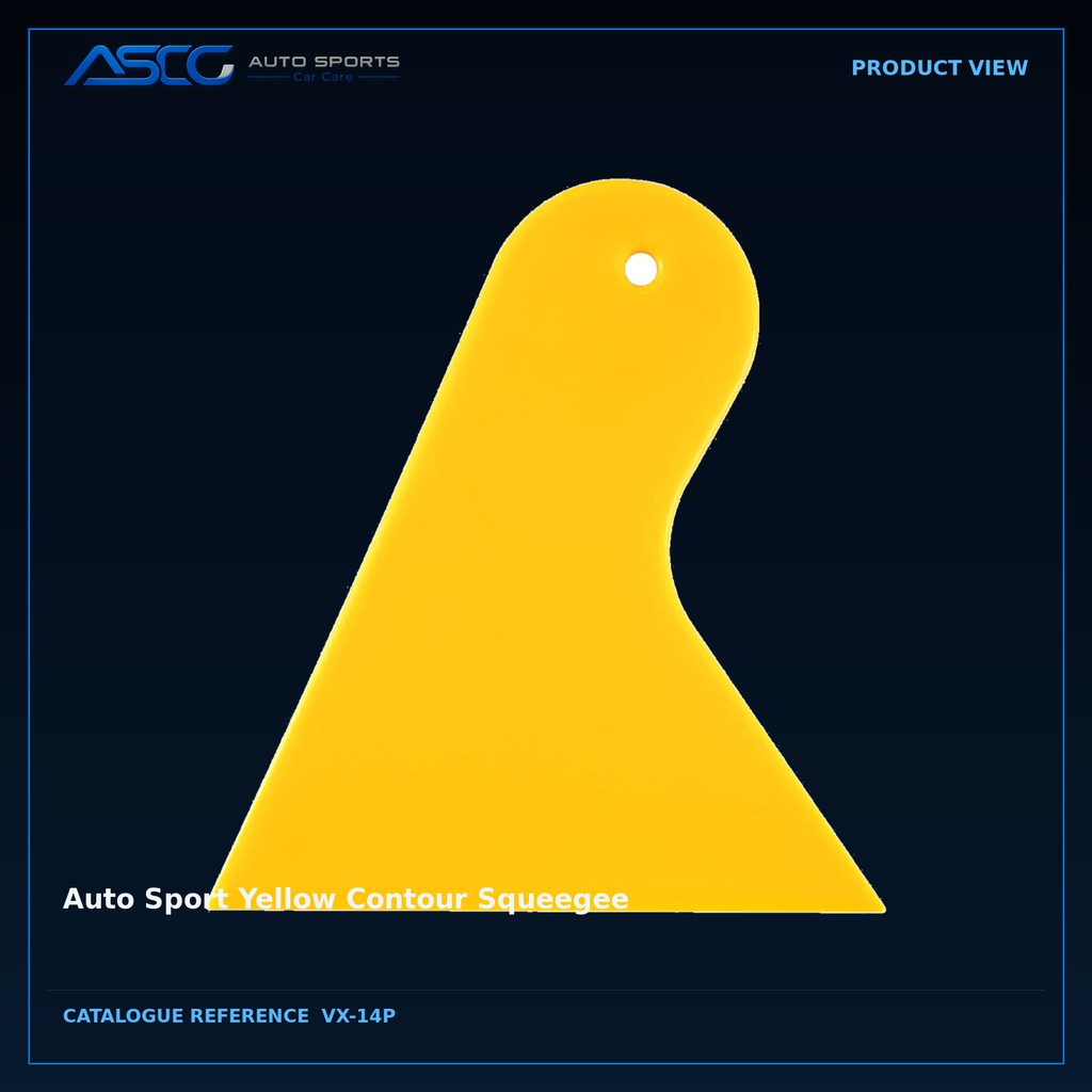Auto Sport Yellow Contour Squeegee – Auto Sport | AUTO SPORTS CAR CARE (view 2)