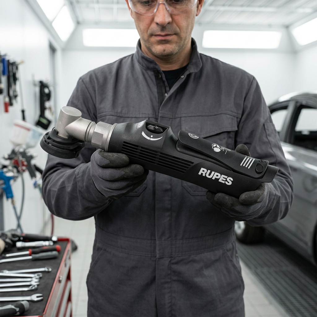 RUPES HQM83 Q-MAG iBrid Nano Orbital Sander