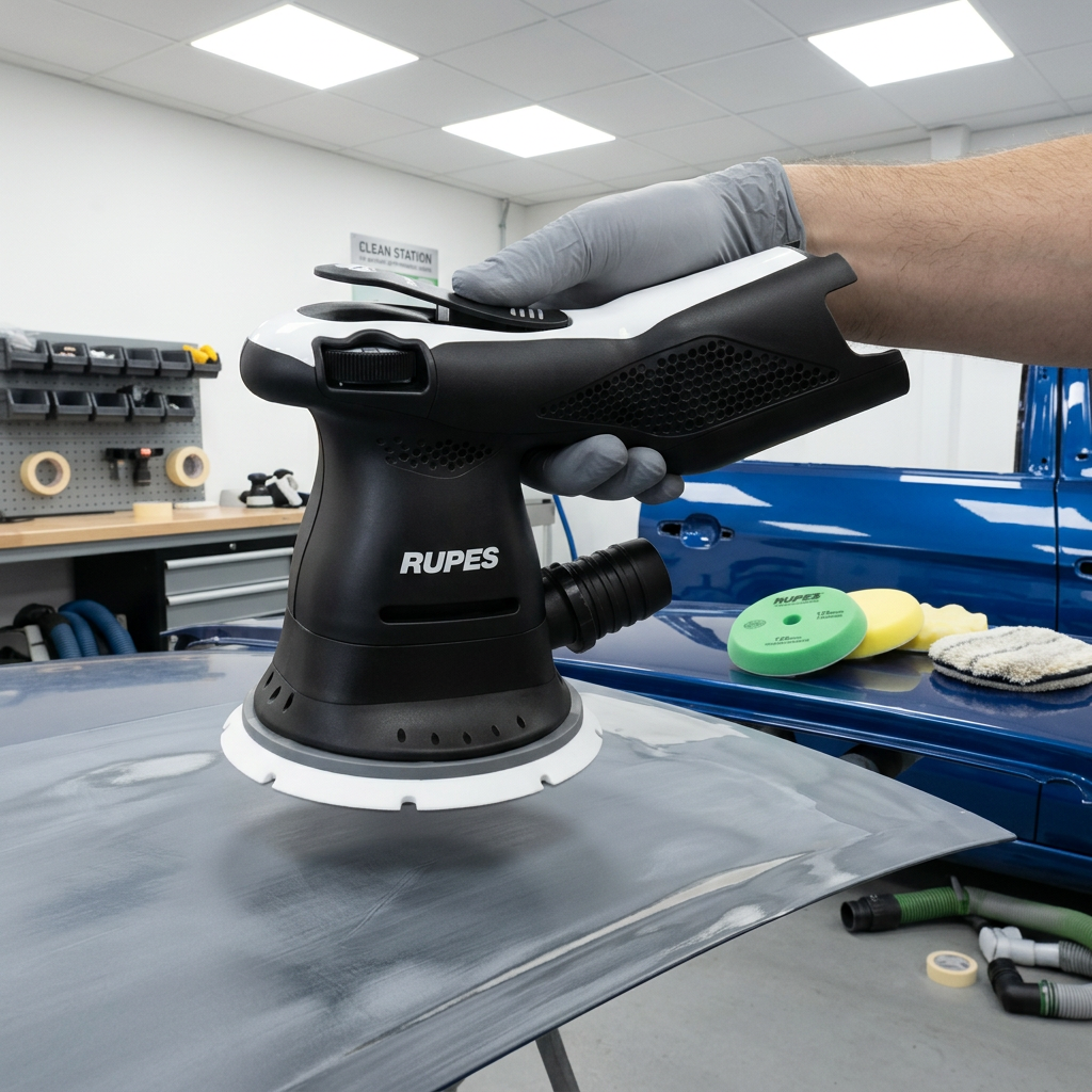 RUPES HSR73 Mini iBrid Random Orbital Sander - 125 mm