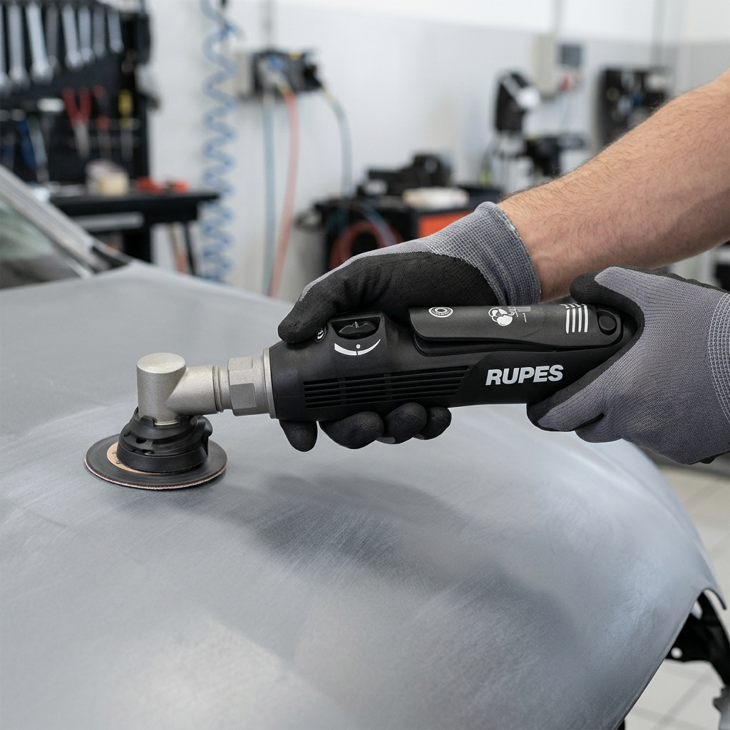 RUPES HQM83 Q-MAG iBrid Nano Orbital Sander