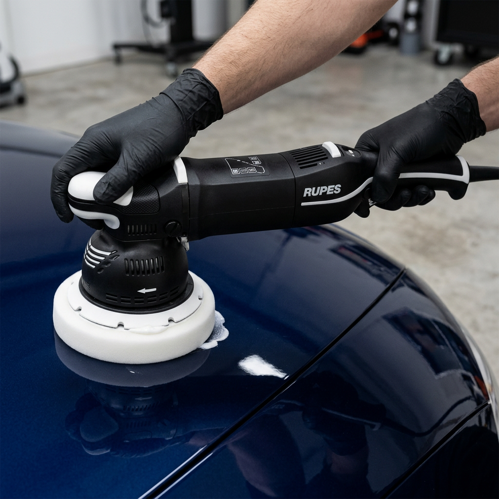 RUPES LK900E BigFoot Mille Gear Driven Dual Action Polisher