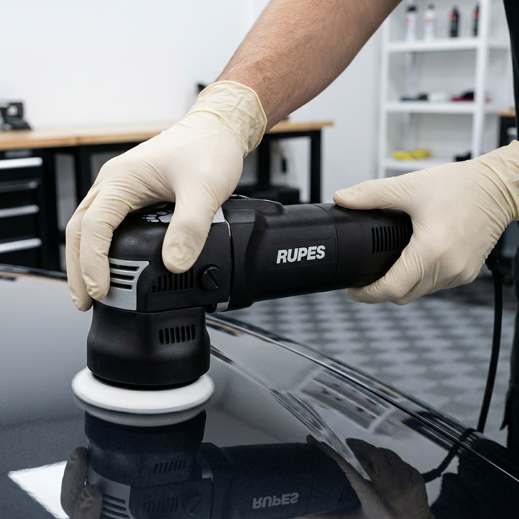 RUPES LHR75E BigFoot Mini Random Orbital Polisher - 75 mm