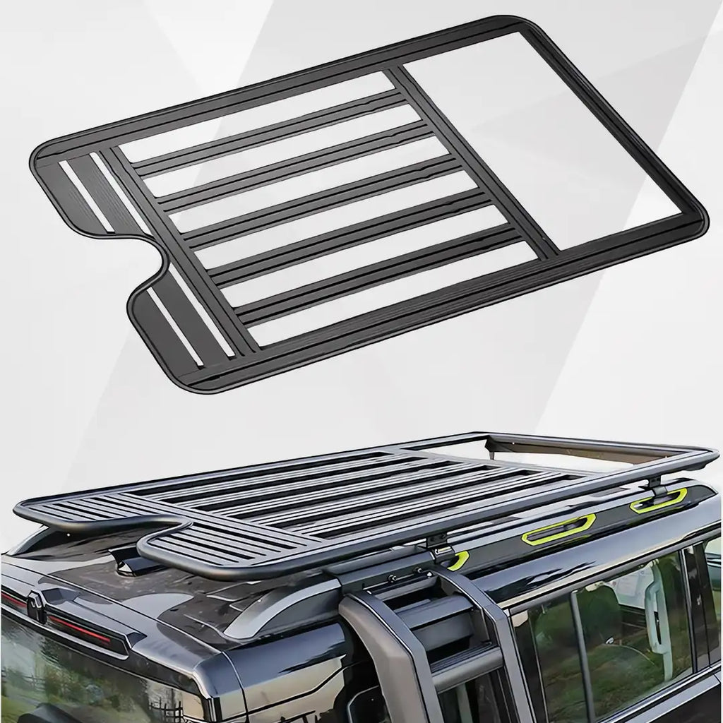 Jetour T2 full aluminium roof rack — original supplier image 1
