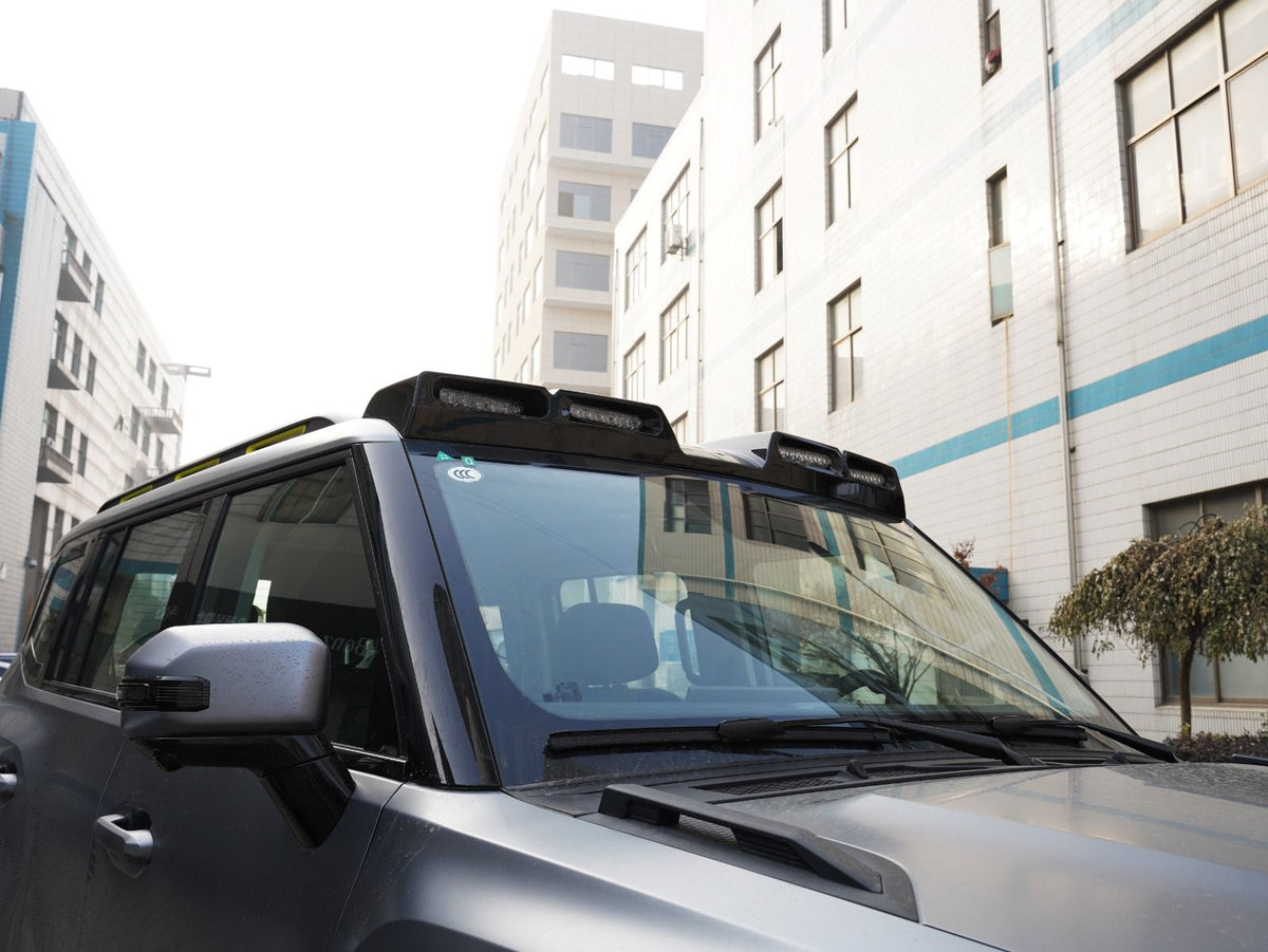 Jetour T2 roof LED light bar installed original product view