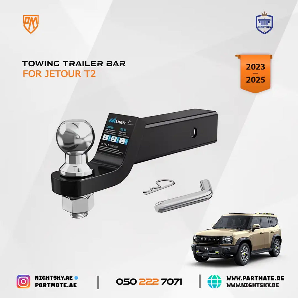 Jetour T2 towing trailer bar — original supplier image 3