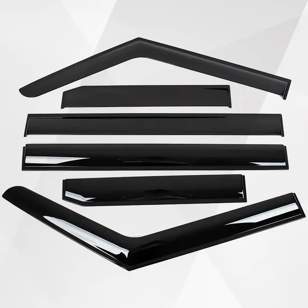 Jetour T2 window visors and rain guards — original supplier image 1