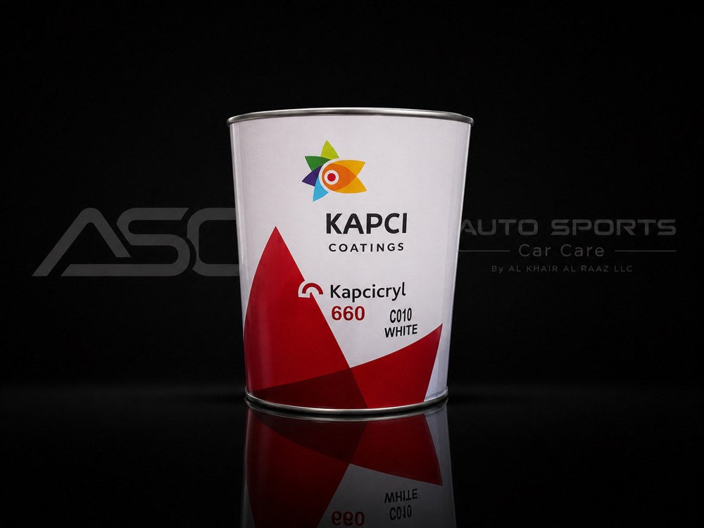 KAPCI Kapcicryl 660 C010 White – KAPCI Coatings | AUTO SPORTS CAR CARE