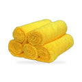 MaxShine Polish Removal Microfiber Towel – Yellow, 380GSM, 40 x 60 cm, 1240605Y, 5 Pack – MaxShine - AUTO SPORTS CAR CARE