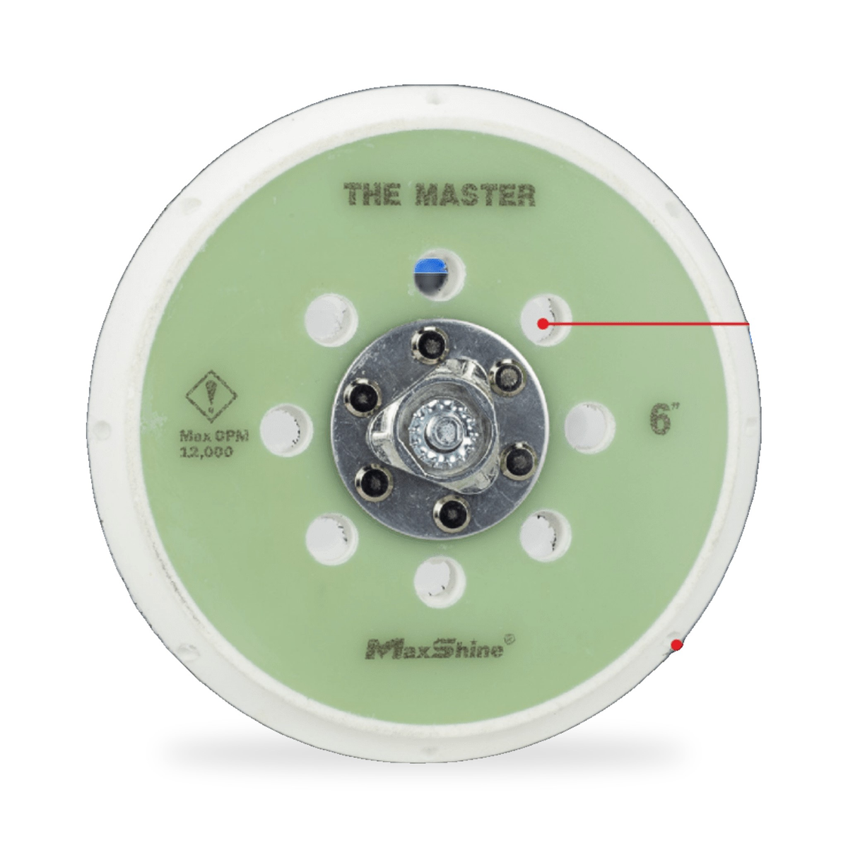 MaxShine 3011150P Pro Series Backing Plate – 6 in / 150 mm – MaxShine | AUTO SPORTS CAR CARE (view 2)