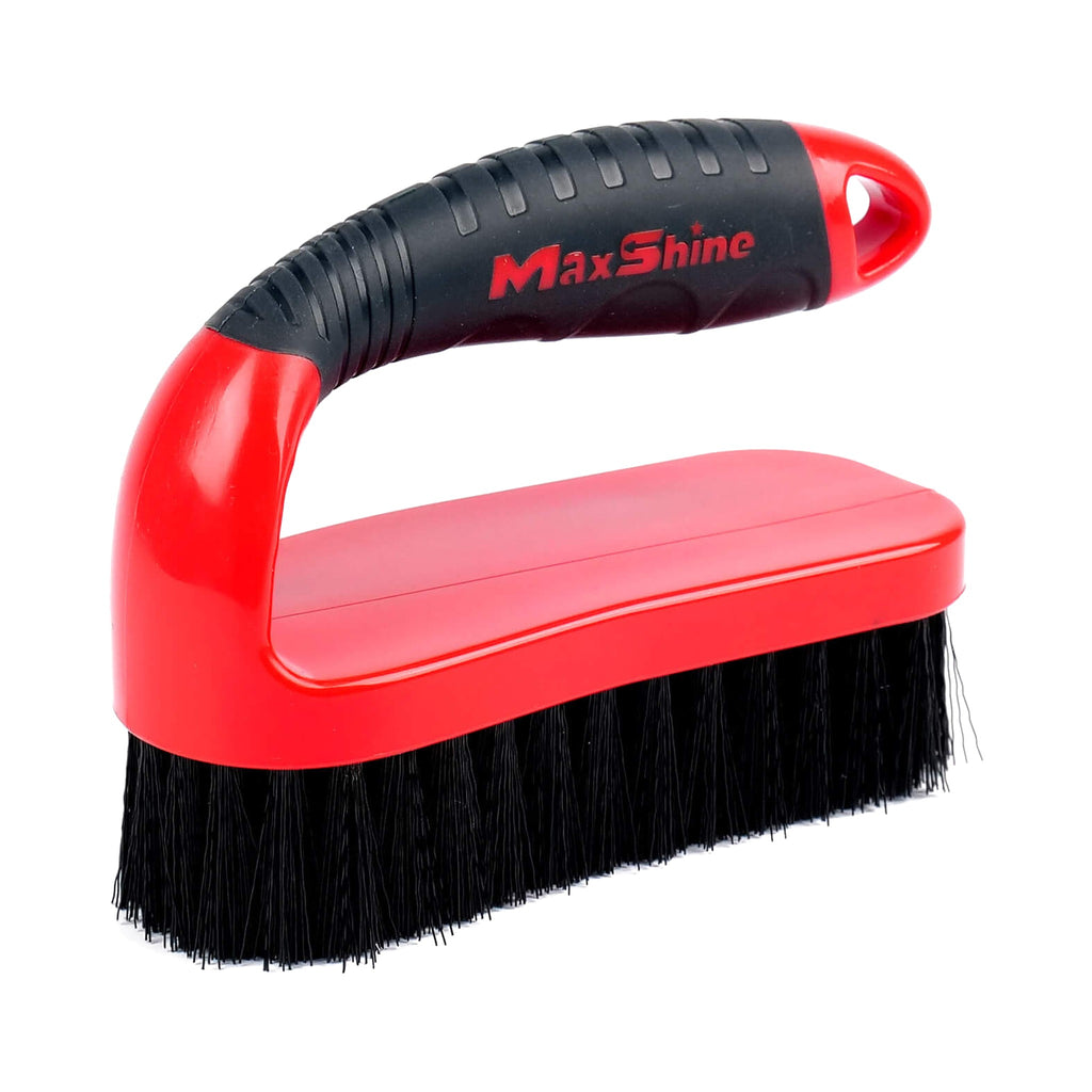 MaxShine 7011039 Pro Tire & Carpet Scrub Brush – Heavy Duty – MaxShine | AUTO SPORTS CAR CARE