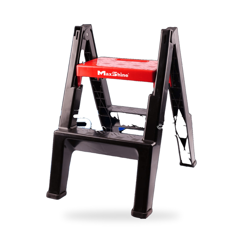 MaxShine 702305 Folding Step Stool – Two Steps – MaxShine | AUTO SPORTS CAR CARE