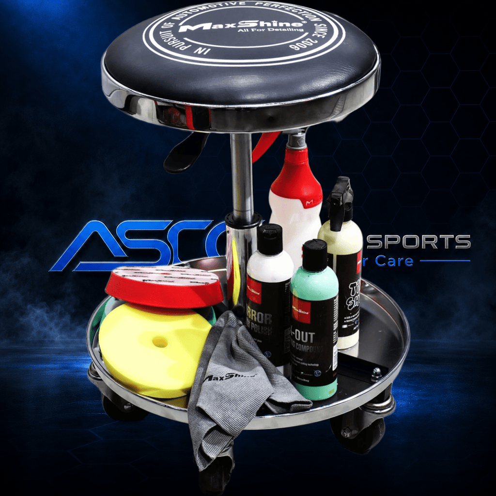 MaxShine 702315 Premium Detailing Stool with Tool Tray – MaxShine | AUTO SPORTS CAR CARE (view 3)