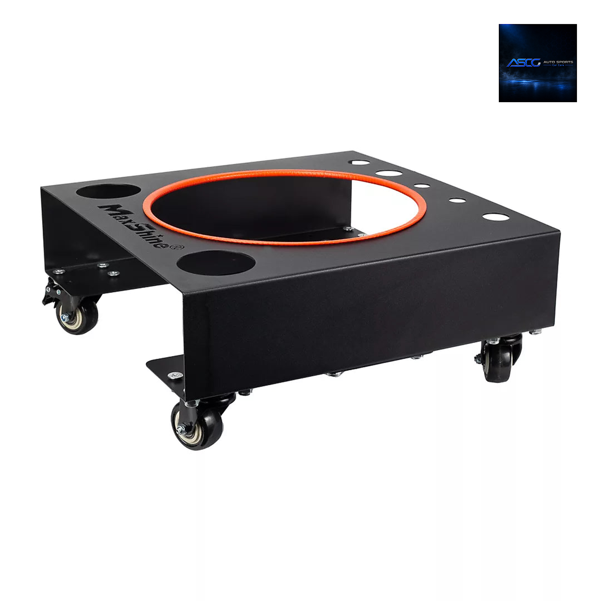 MaxShine H12 Detailing Bucket Dolly – Coated Steel – MaxShine | AUTO SPORTS CAR CARE (view 2)