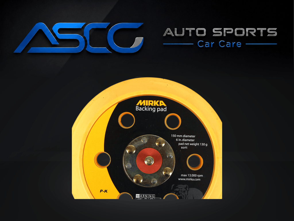 Mirka Backing Pad 150 mm 5/16 Grip 6H Soft – Mirka | AUTO SPORTS CAR CARE (view 4)