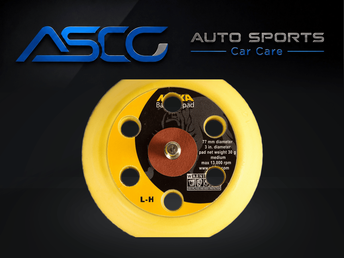 Mirka Backing Pad Ø77 mm 1/4 6H – Mirka | AUTO SPORTS CAR CARE (view 5)