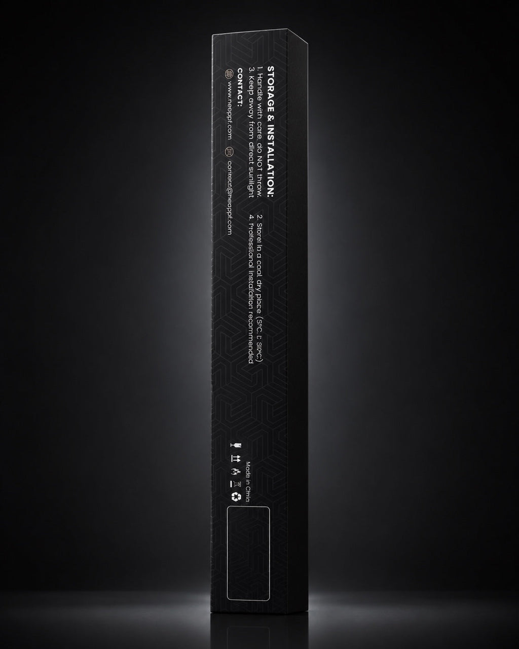 NEO PPF packaging and storage details