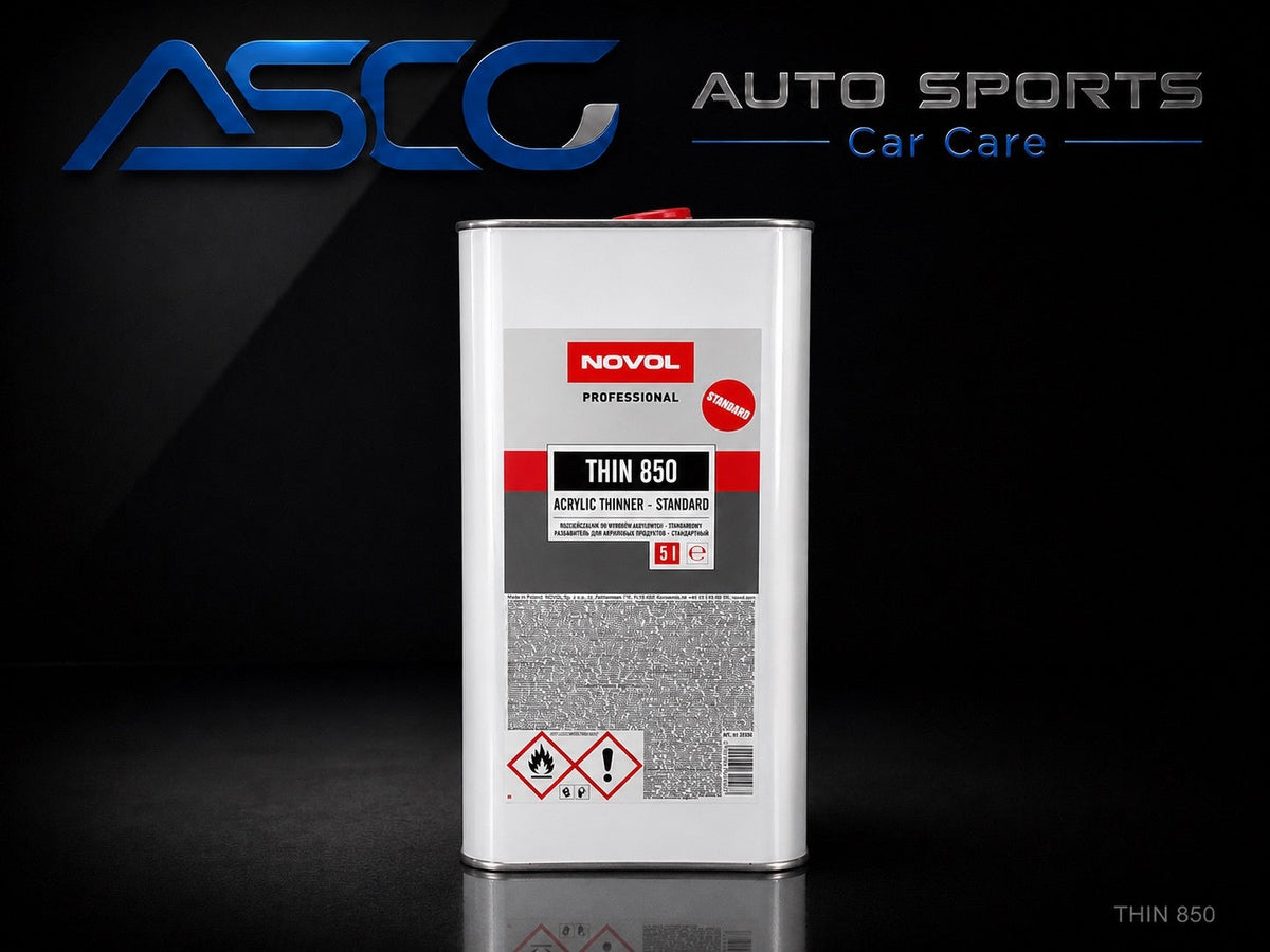 NOVOL THIN 850 ACRYLIC THINNER – STANDARD – NOVOL | AUTO SPORTS CAR CARE