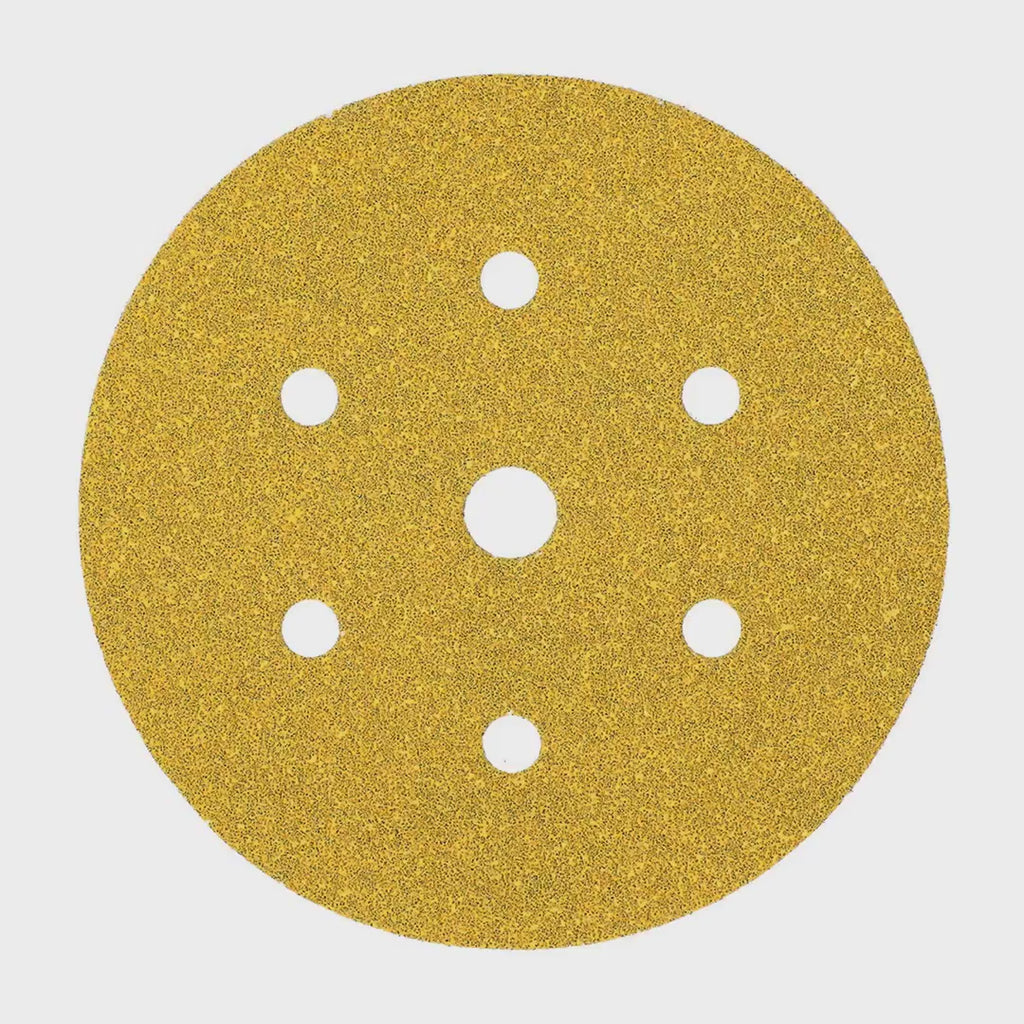 Mirka Gold Disc P220 – 100 pcs, 150 mm Grip, 7 Holes - product showcase video (Mirka) | AUTO SPORTS CAR CARE