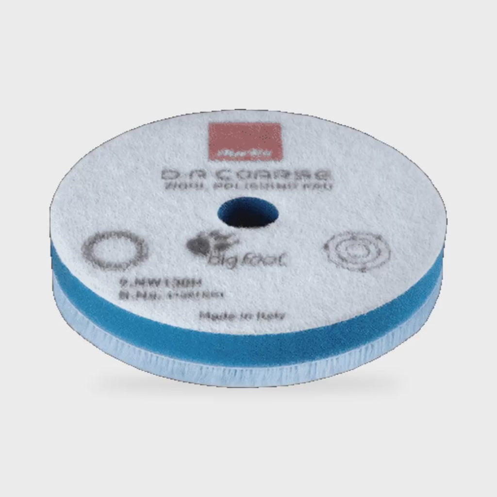 Rupes 9.NW130H Coarse Wool Pad Blue - product showcase video (Rupes) | AUTO SPORTS CAR CARE