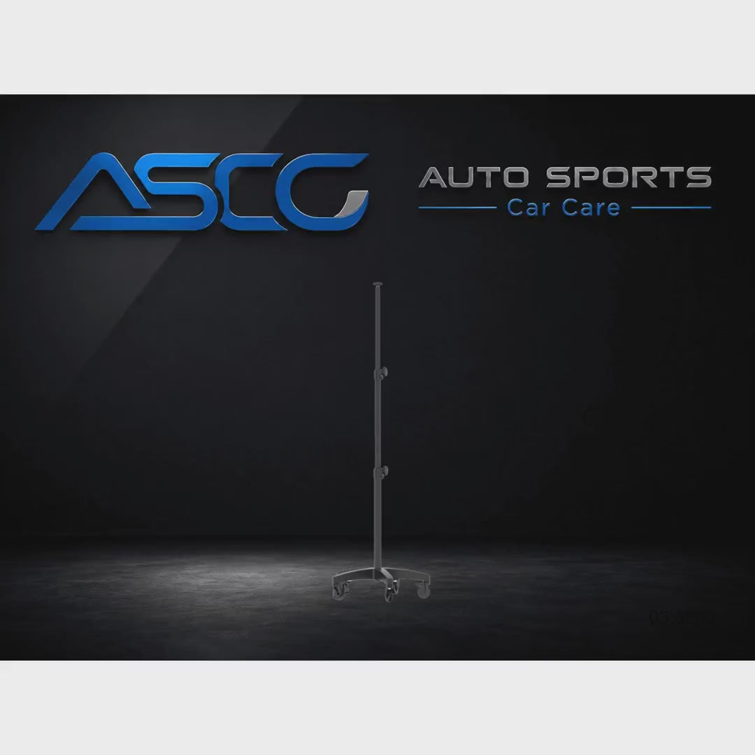SCANGRIP WHEEL STAND 03.5682 - product showcase video (Scangrip) | AUTO SPORTS CAR CARE