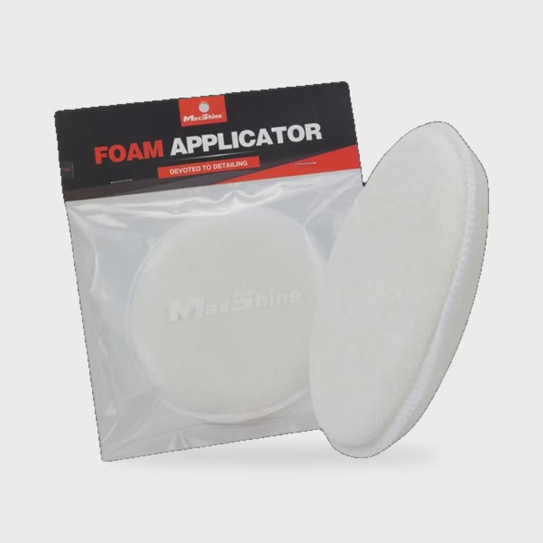 MaxShine Microfiber UFO Foam Applicator Pad – 9011010, 2 Pack - product showcase video (MaxShine) | AUTO SPORTS CAR CARE