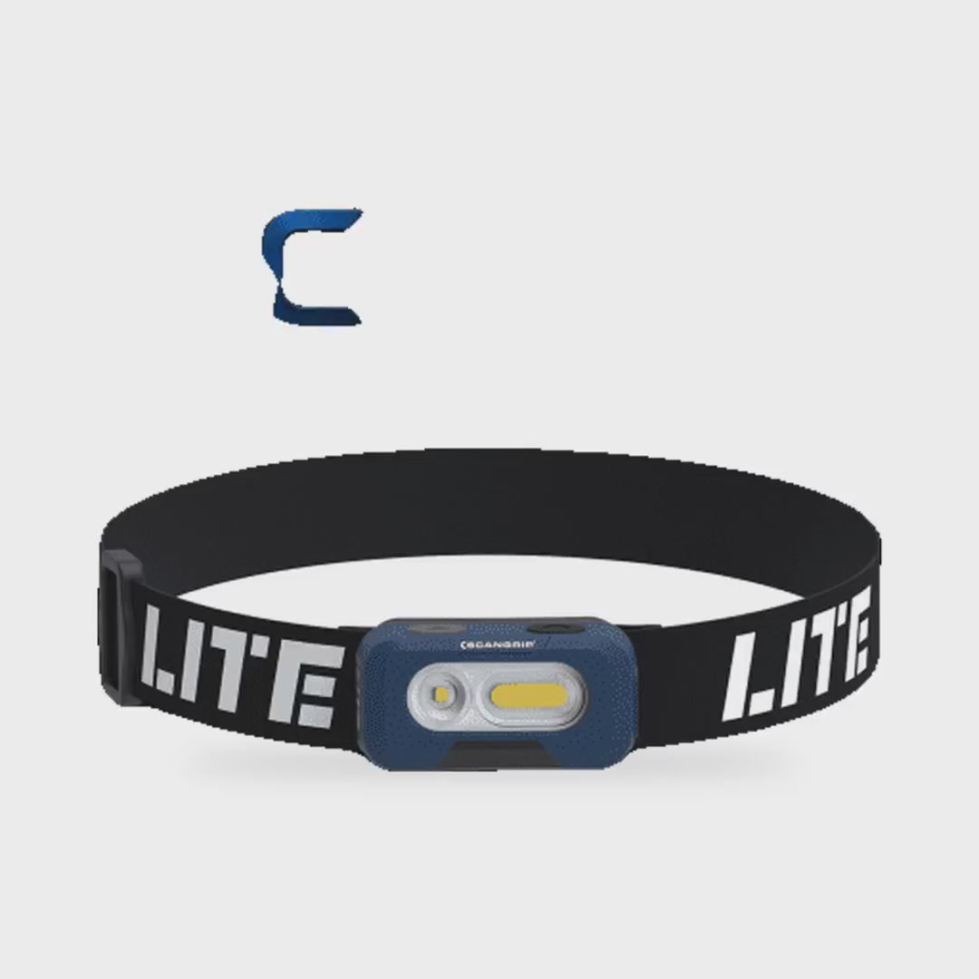 Scangrip HEAD LITE Headlamp 03.5669 - product showcase video (Scangrip) | AUTO SPORTS CAR CARE