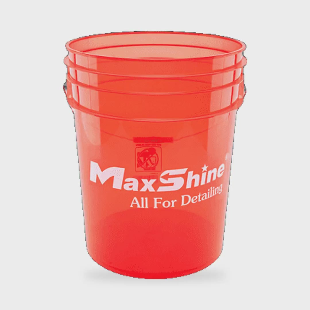 MaxShine MSB002 Detailing Wash Bucket – 5 Gallon / 20 L - product showcase video (MaxShine) | AUTO SPORTS CAR CARE