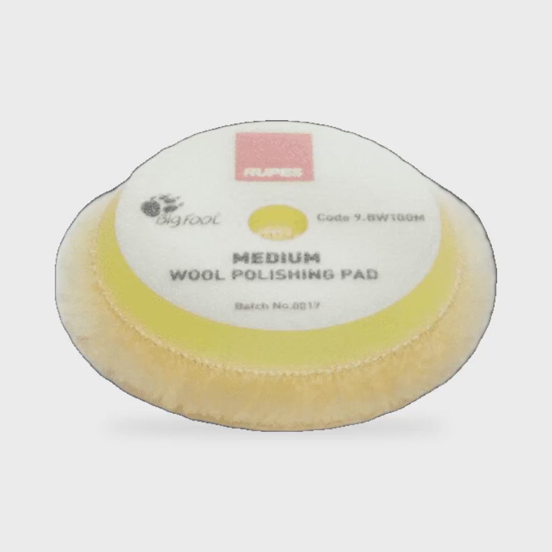 RUPES D-A Series Wool Polishing Pad - product showcase video (Rupes) | AUTO SPORTS CAR CARE