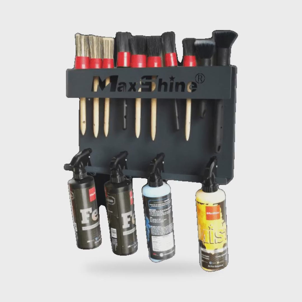 MaxShine Wall Mount Tool Holder – H06 - product showcase video (MaxShine) | AUTO SPORTS CAR CARE