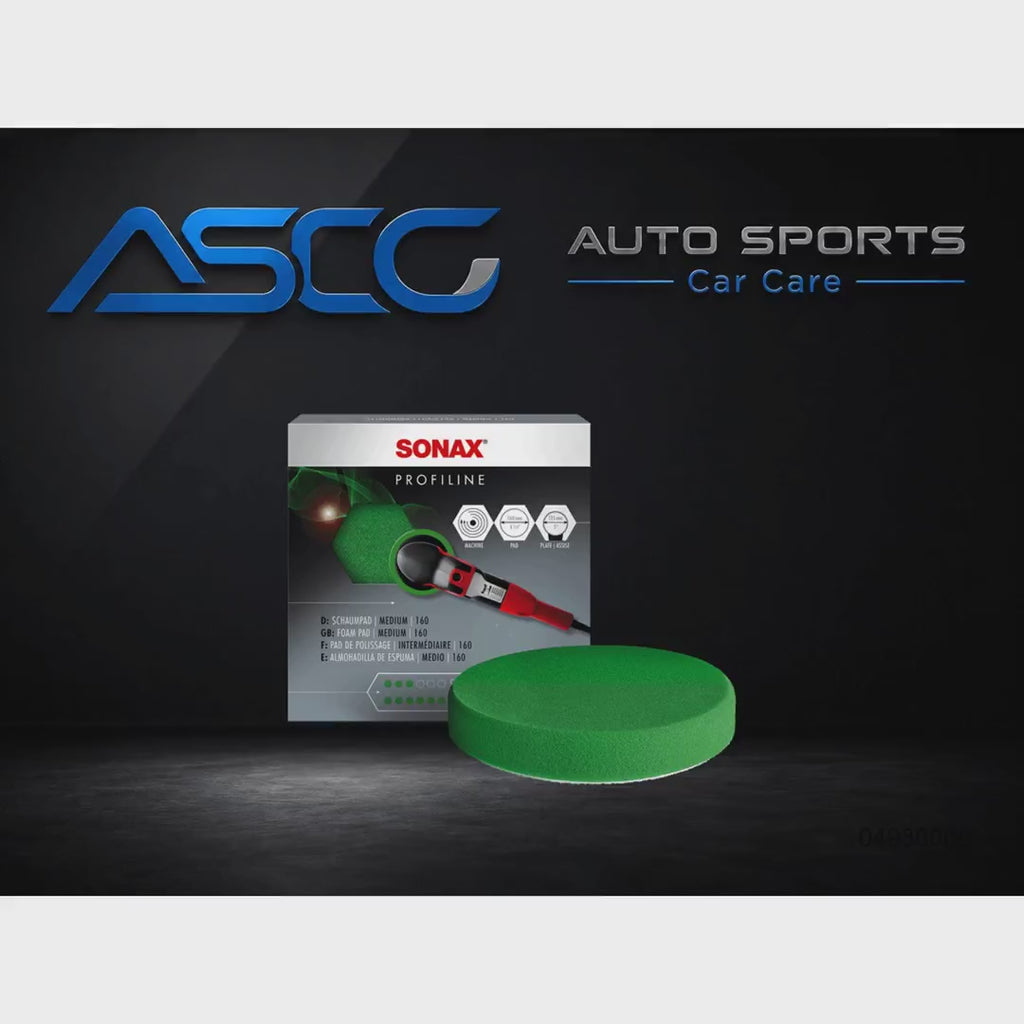 SONAX Polishing Pad Green 160 mm - product showcase video (SONAX) | AUTO SPORTS CAR CARE
