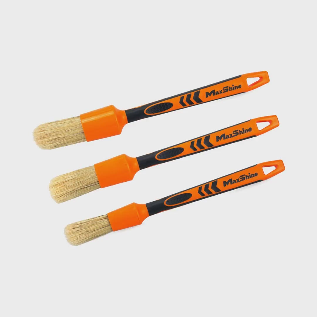 MaxShine Classic Orange Detailing Brush - product showcase video (MaxShine) | AUTO SPORTS CAR CARE