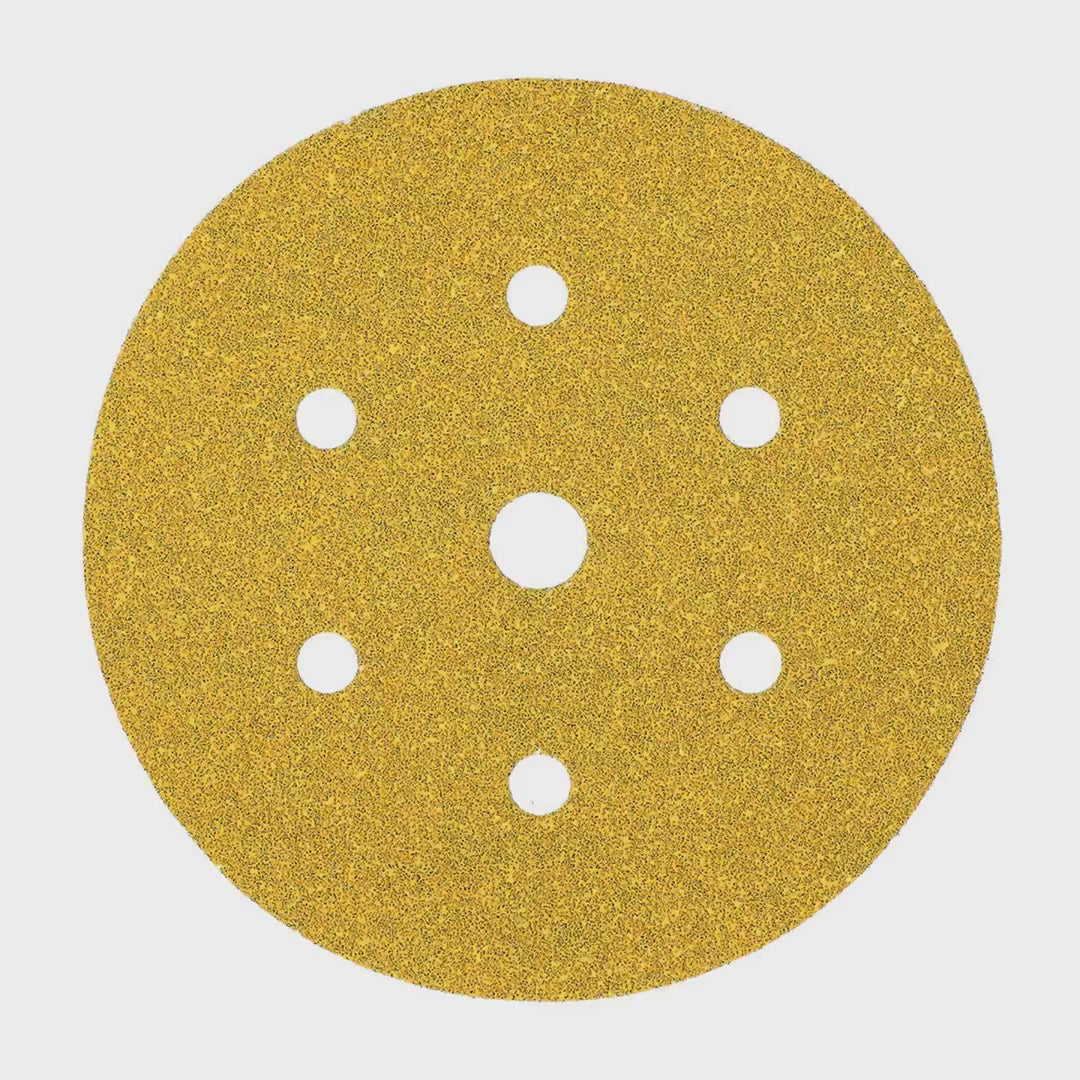 Mirka Gold Disc P400 – 100 pcs, 150 mm Grip, 7 Holes - product showcase video (Mirka) | AUTO SPORTS CAR CARE