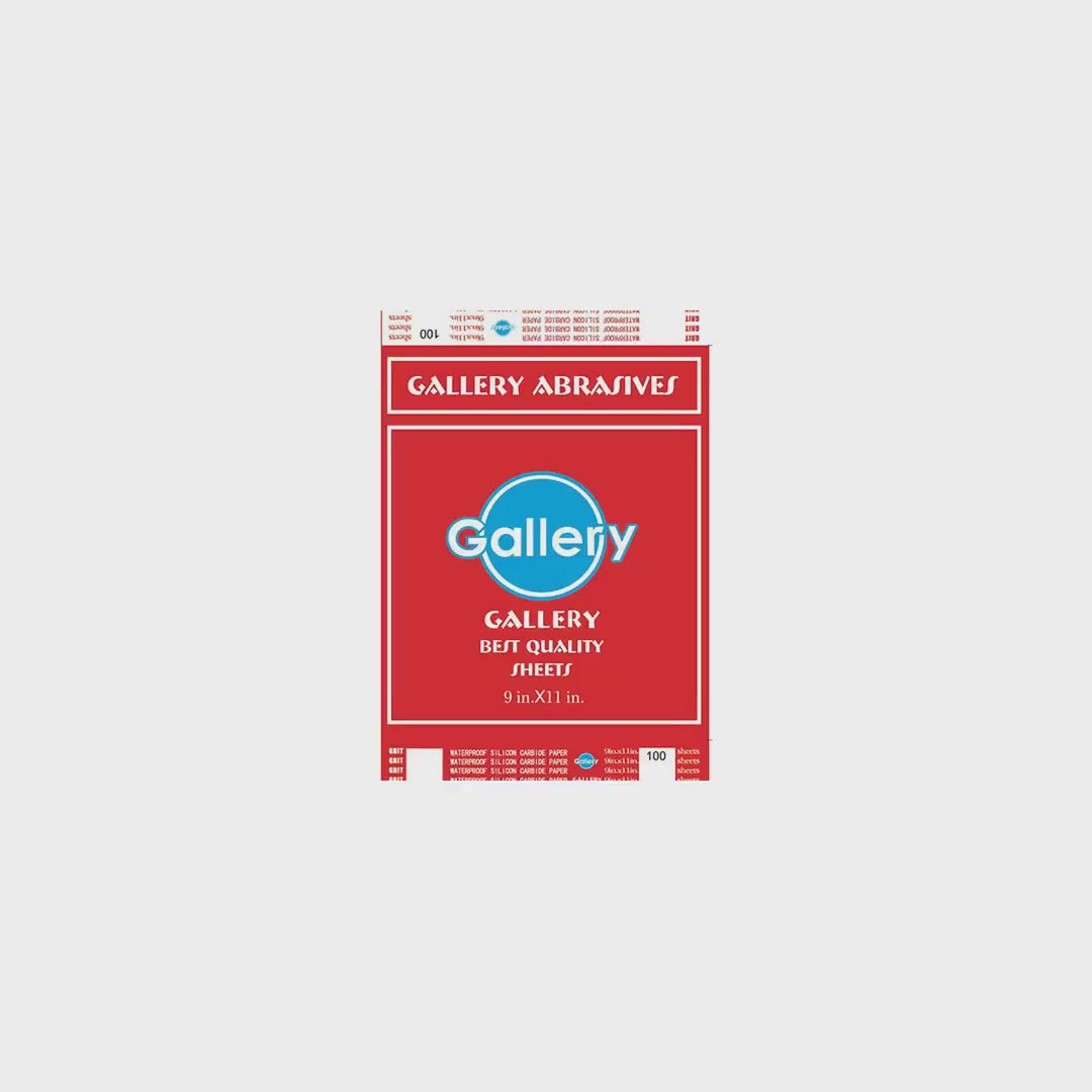 Gallery Abrasive Paper - product showcase video (Gallery) | AUTO SPORTS CAR CARE